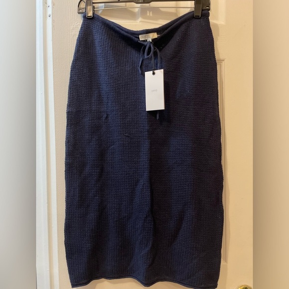 Onia Dresses & Skirts - Onia Deep Blue Linen Skirt/ Beach Cover Up
